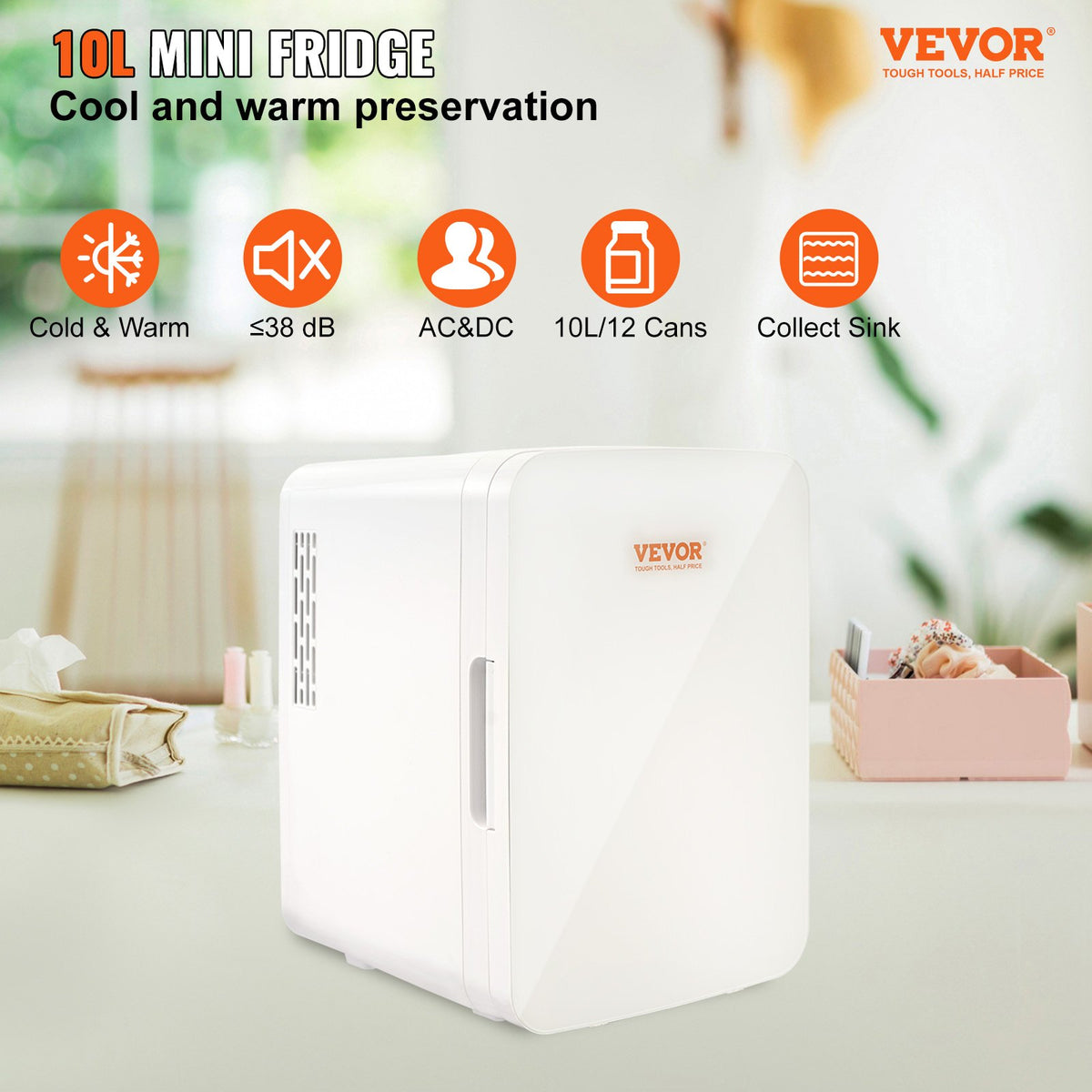 VEVOR TEC Mini Refrigerator - Select Your Configuration - MNBXBSBLPT10L32ZHV1 - view 2