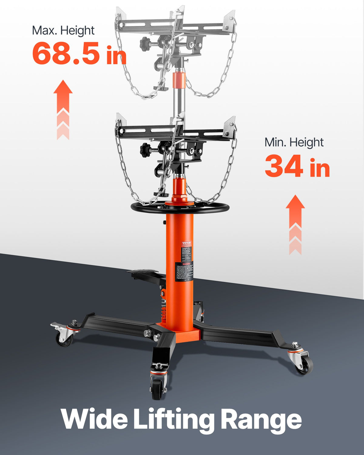 VEVOR Transmission Jacks - Select Your Configuration - MSGWYYYSQCJHTBID9V0 - view 3