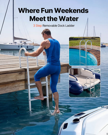 VEVOR Dock Ladders - Select Your Configuration - MTZTCXSJFHXJDP38PV0 - view 2
