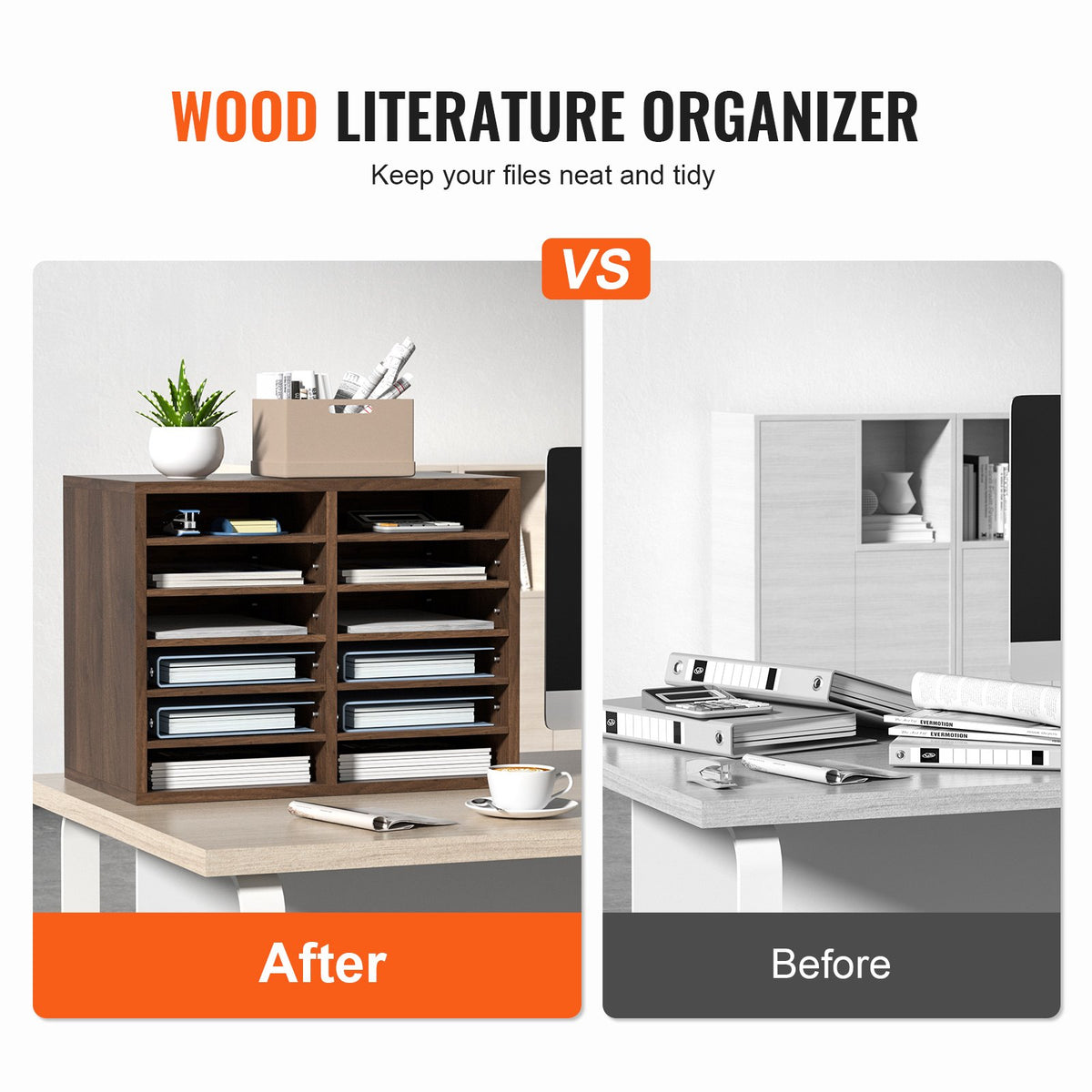 VEVOR Literature Organizers - Select Your Configuration - MZWJZLFPJBH12X5B4V0 - view 2
