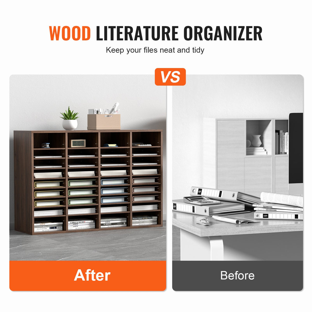 VEVOR Literature Organizers - Select Your Configuration - MZWJZLFPJBH36S6H5V0 - view 2