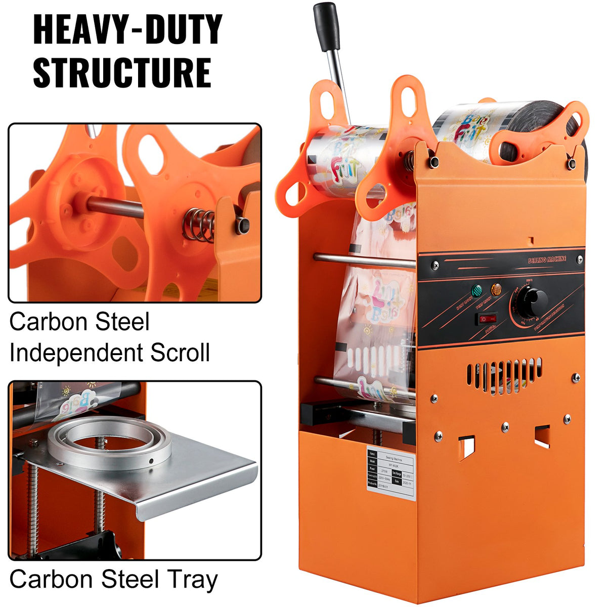 VEVOR Cup Sealing Machine - Select Your Configuration - NFWY-802K110V2HKMV1 - view 2
