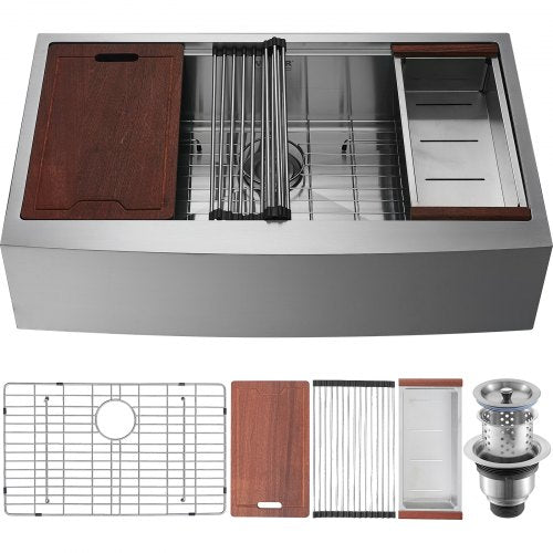 VEVOR Stainless Steel Built-in Kitchen Sink - Select Your Configuration - NSSC30YCYTJ066NW9V0 - view 1