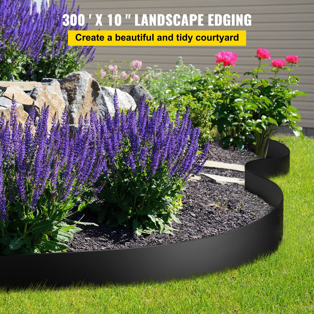 VEVOR Plastic Edging - Select Your Configuration - PBCPPZTJYC300NUU0V0 - view 2