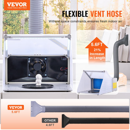 VEVOR Airbrush Spray Booth - Select Your Configuration - PBSPQF404633C1DFPV1 - view 2