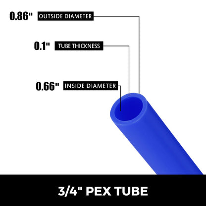 VEVOR PEX Tube - Select Your Configuration - PEXG300FT3-4DCLS1V0 - view 2