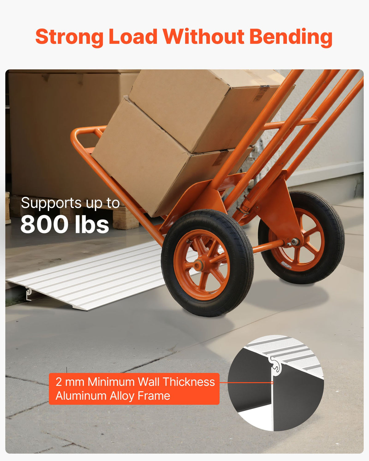 VEVOR Door Threshold Ramp - Select Your Configuration - PJSMJLPD1YC8U4U3F001V0 - view 3