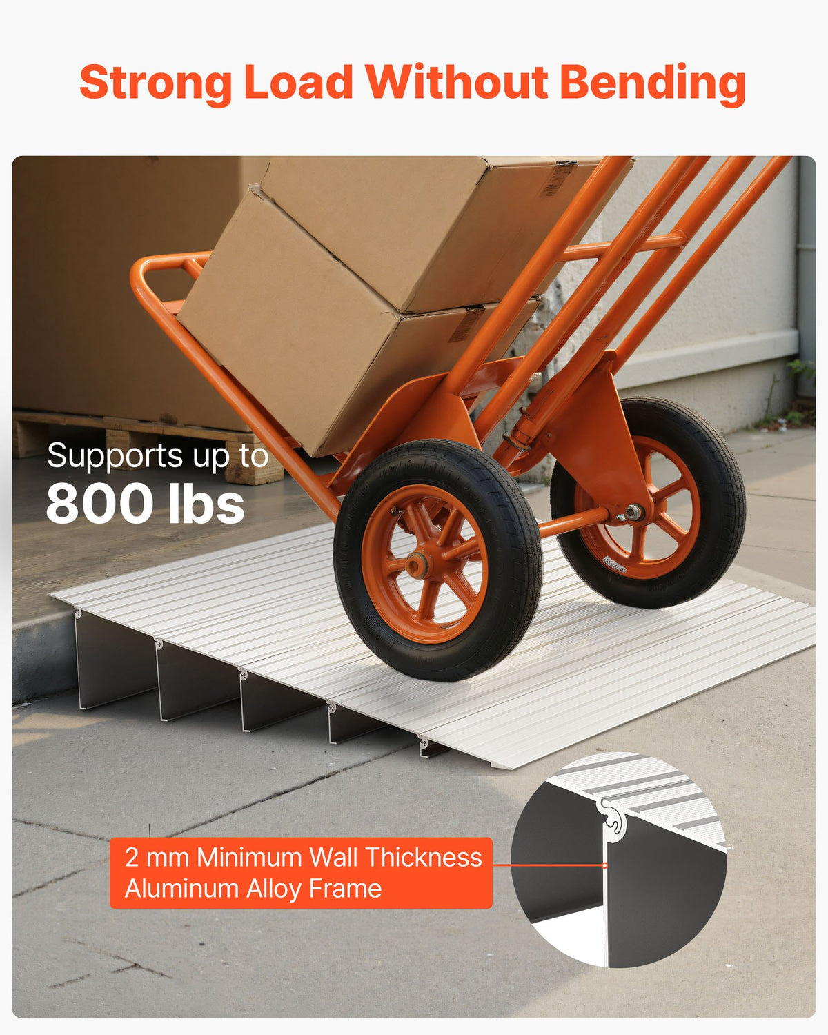 VEVOR Door Threshold Ramp - Select Your Configuration - PJSMJLPD5YC8CA6Y8001V0 - view 3