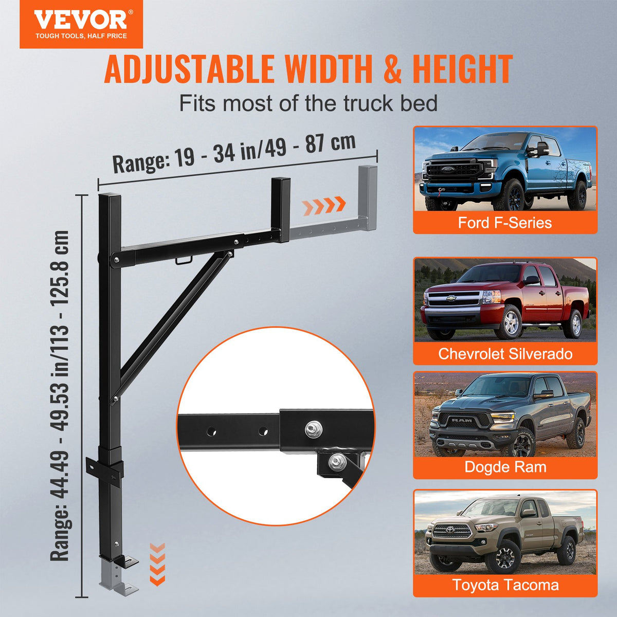 VEVOR Truck Utility Racks - Select Your Configuration - PKHJHJGYZTB19IY13V0 - view 2