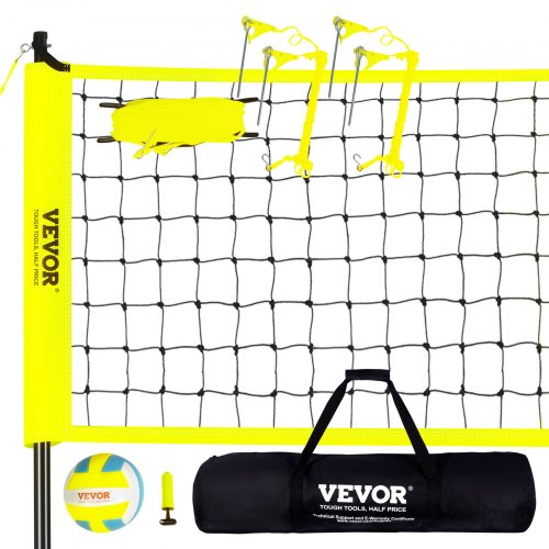 VEVOR Volleyball and Badminton Combo Set