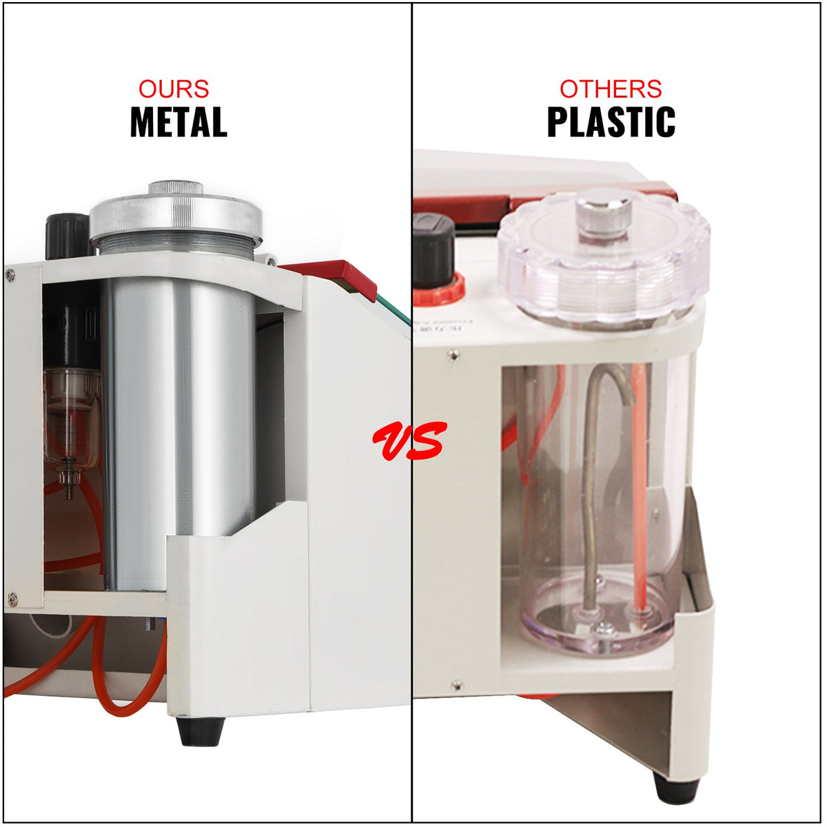 Twin Pen Sandblaster Double Pen Sand Blaster Machine for Dental Lab 2 Tanks Lamp - PSJ-SB00000000001V1 - view 3