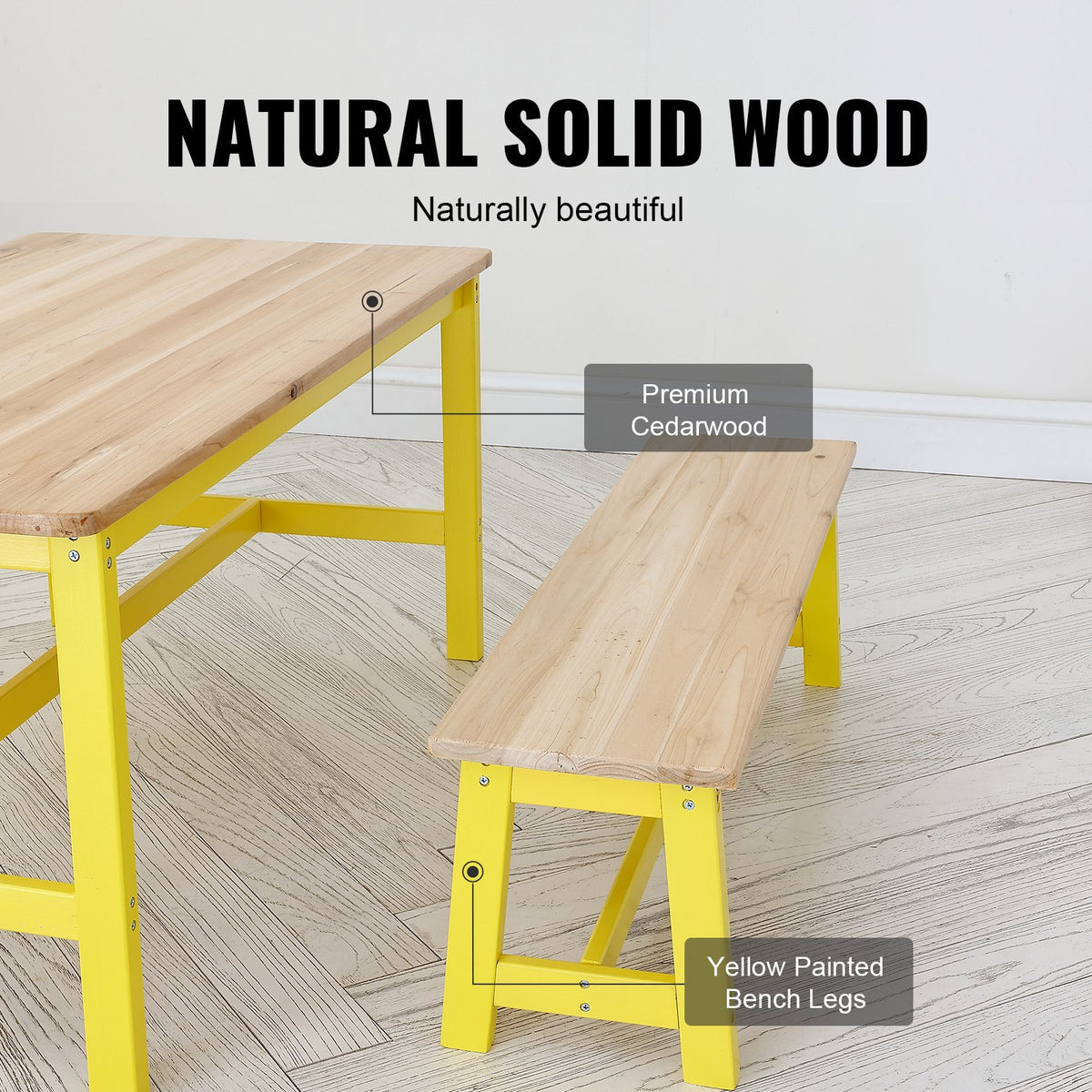 VEVOR Kid's Play Table and Chair - Select Your Configuration - PTETZYYZLZDSTV3VTV0 - view 3