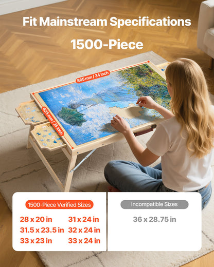 VEVOR Jigsaw Table - Select Your Configuration - PTZ1500JXWGZAGJ95001V0 - view 3