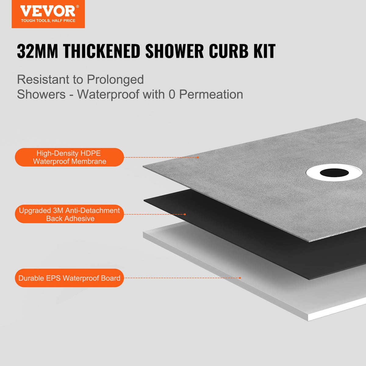 VEVOR Shower Systems Installation Kits - Select Your Configuration - PVCLYTJHSPVCW4MFXV0 - view 2