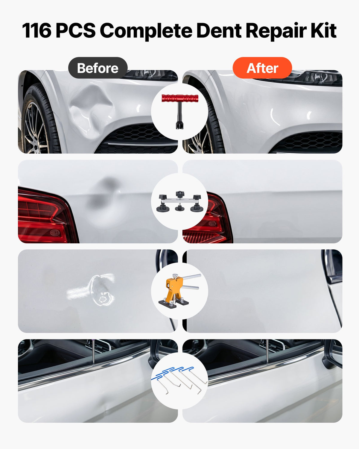 VEVOR Auto Body Dent Puller - Select Your Configuration - QCAHXFQ89110V8QS0V1 - view 2