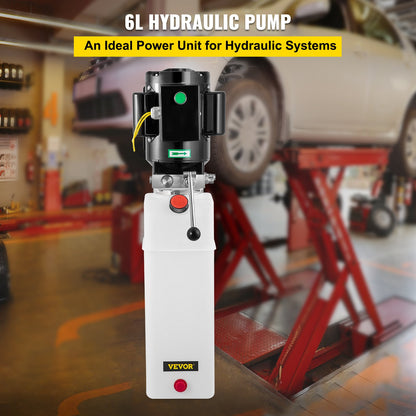 6L Car Lift Hydraulic Power Unit Pack 220V 50-60hz 1 ph 2750 PSI Auto - QCJSQSLK000000001V0 - view 2