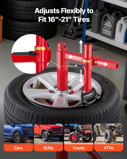 VEVOR Manual Tire Changer Machine - Select Your Configuration - QCLTCZGJYTTJTZD2M001V0 - view 3