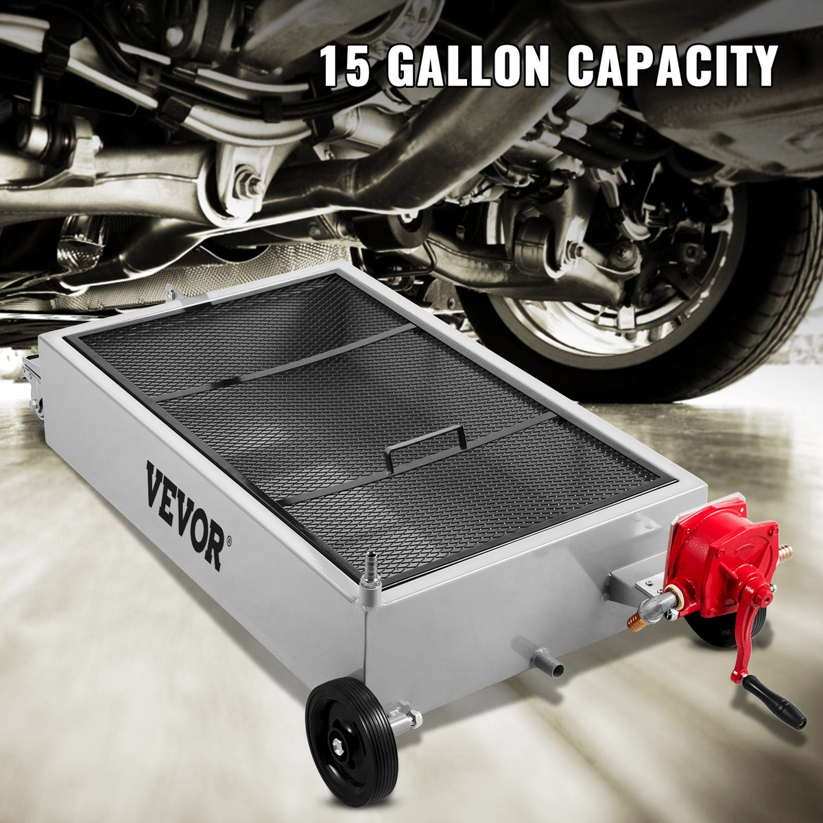 VEVOR Vehicle Oil Drain Equipment - Select Your Configuration - QCPYP15JLSYYLBYC1V0 - view 2