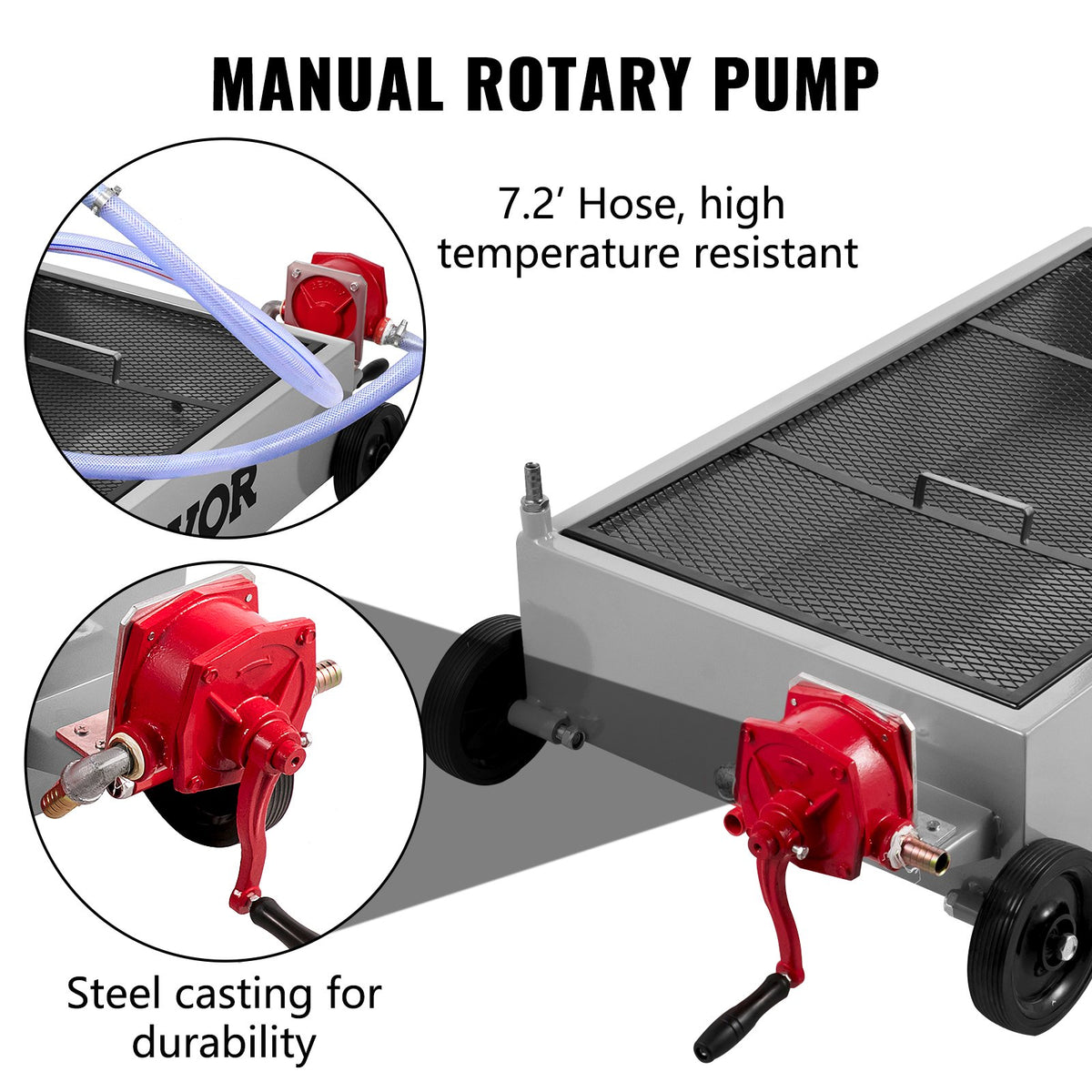 VEVOR Vehicle Oil Drain Equipment - Select Your Configuration - QCPYP15JLSYYLBYC1V0 - view 3