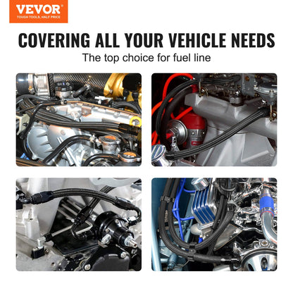 VEVOR Hydraulic Hoses - Select Your Configuration - QCYYRYRG7G200XFFSV0 - view 2