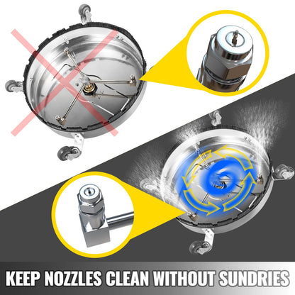VEVOR Pressure Washer Surface Cleaners - Select Your Configuration - QDXDJ22CDJL000001V0 - view 3