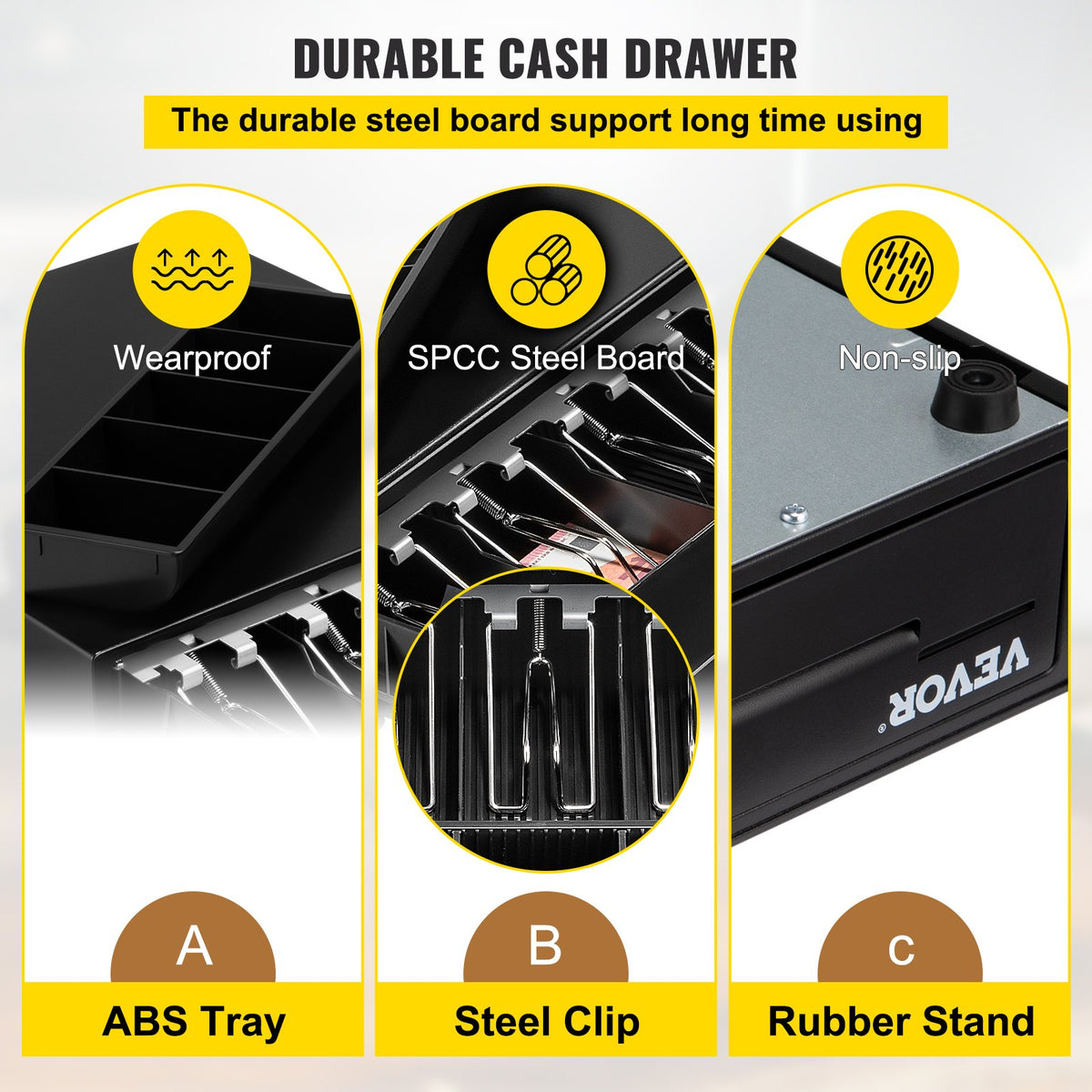 VEVOR Money Counter - Select Your Configuration - QDXXJCTYCSC13706UV0 - view 3