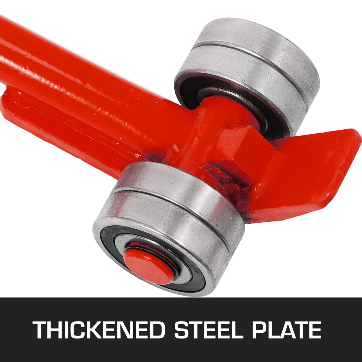 VEVOR Wheeled Steel Pry Lever Bar - 1.5 m - product view 3