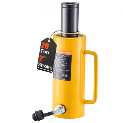 VEVOR Hollow Plunger Hydraulic Cylinder Jack, Single Acting Ram Jack - QJD20T100MMKXYY01V0 - view 1