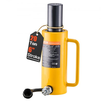 VEVOR Hydraulic Cylinder Jack, Single Acting Solid Ram Jack - QJD20T150MMSXYY01V0 - view 1