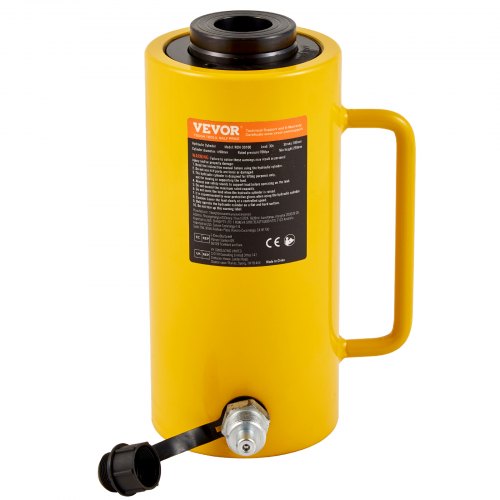 VEVOR Hollow Plunger Hydraulic Cylinder Jack, Single Acting Ram Jack - QJD30T100MMKXYY01V0 - view 1