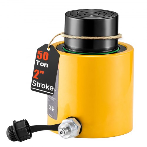 VEVOR Hydraulic Cylinder Jack, Single Acting Solid Ram Jack - QJD50T50MMSXYY001V0 - view 1