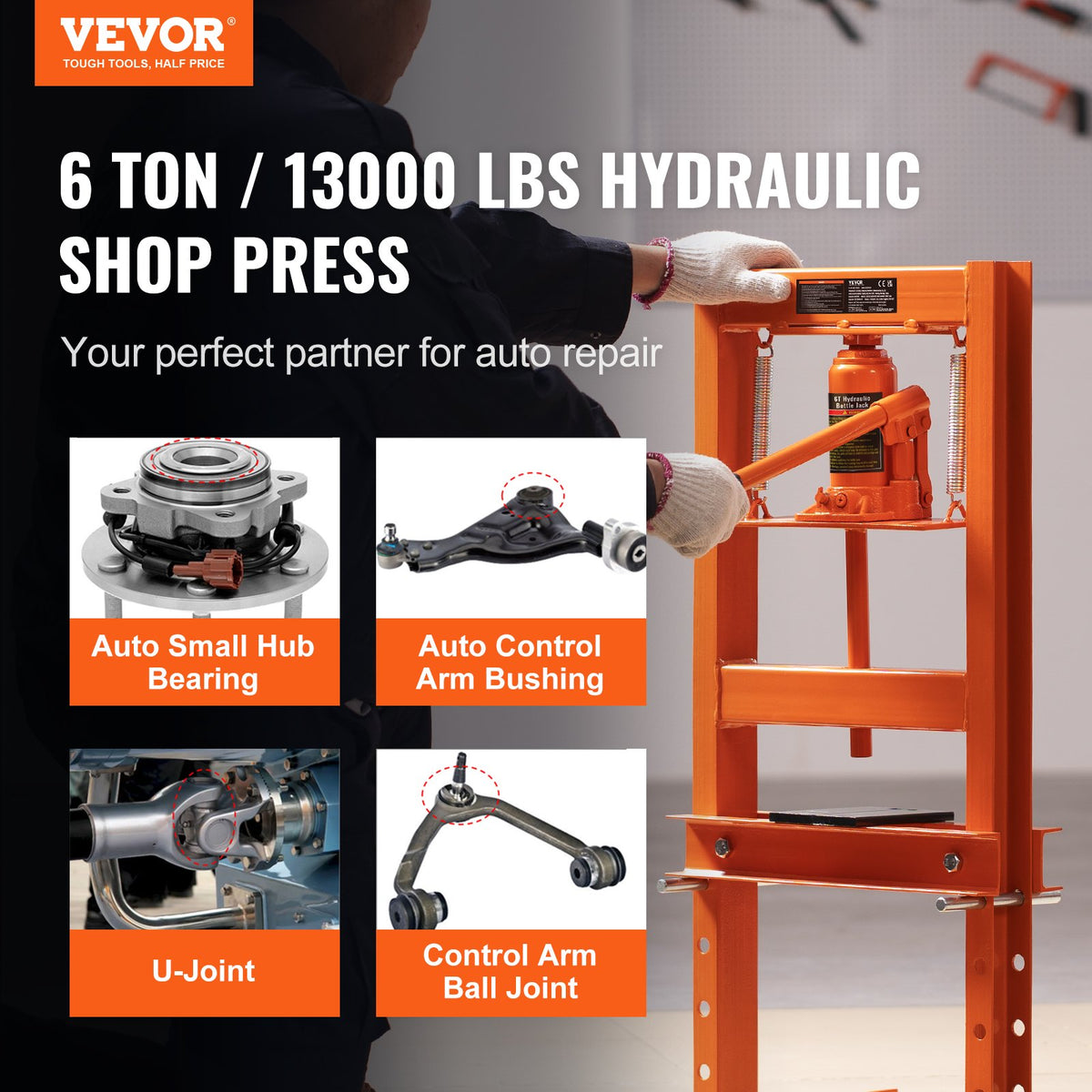 VEVOR Shop Presses - Select Your Configuration - QJDSQCYYJCS6T0LECV0 - view 2