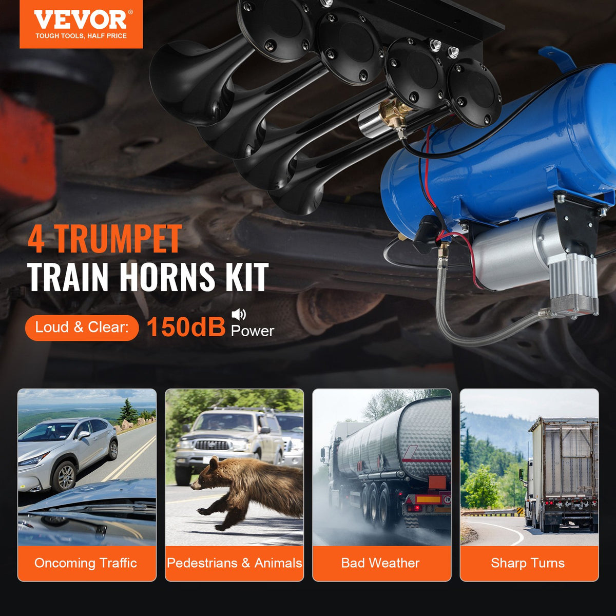VEVOR Truck Air Horn