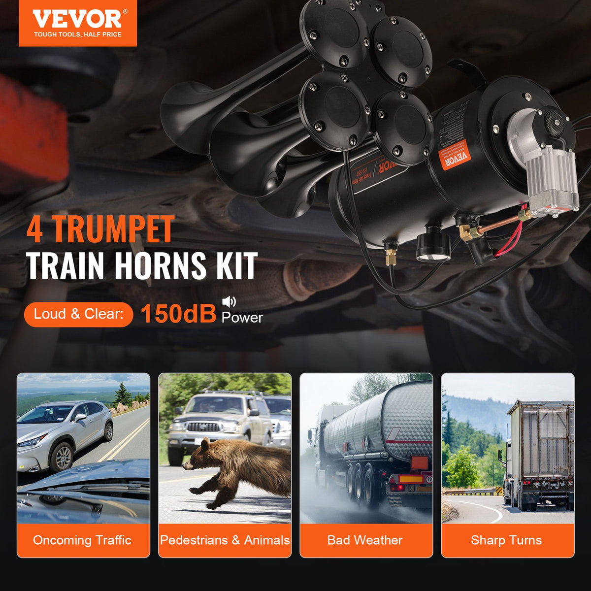 VEVOR Truck Air Horn