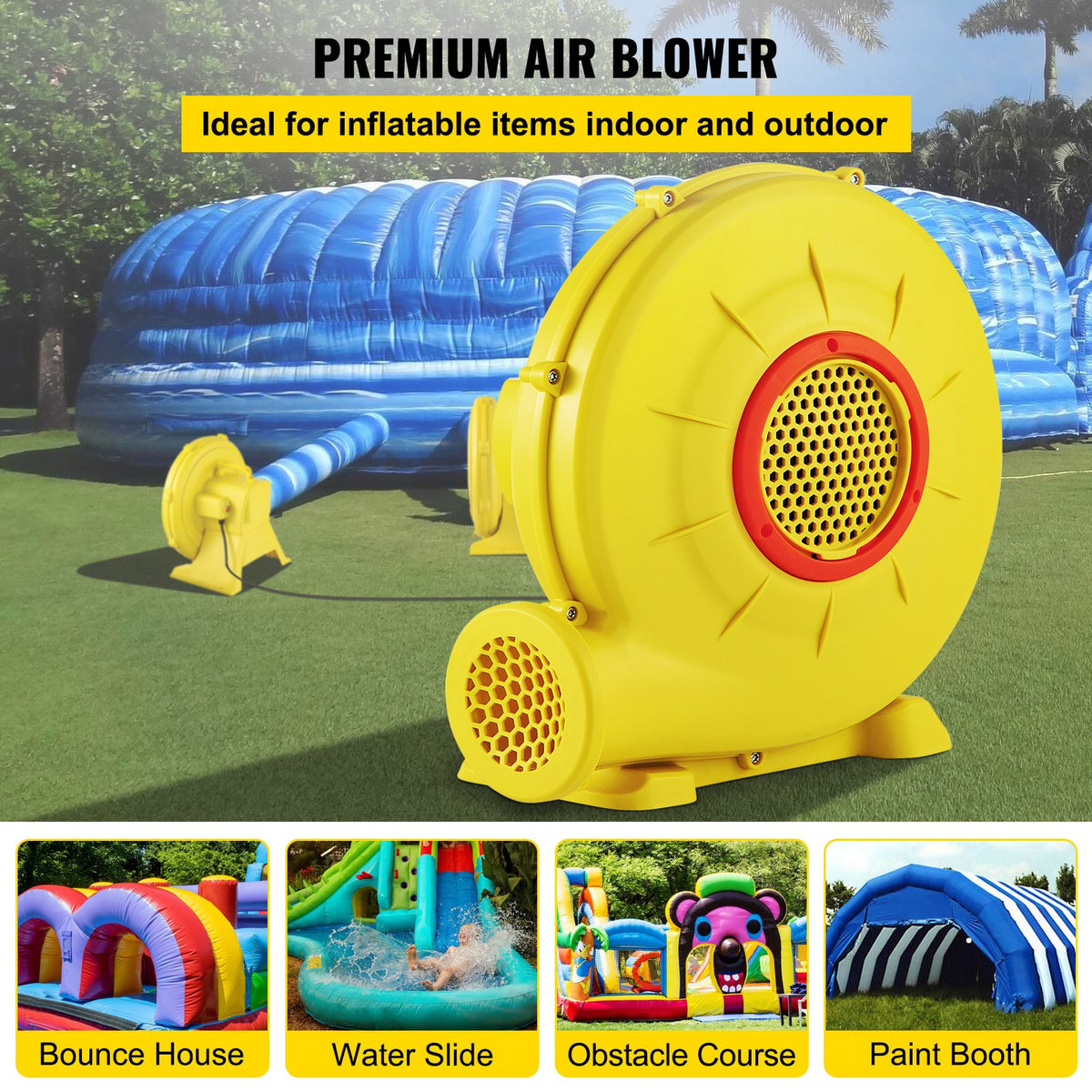 VEVOR Inflatable Blower - Select Your Configuration - QMFJM480W110V6KXQV1 - view 2