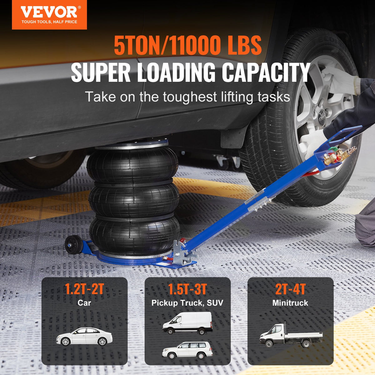 VEVOR Air Jacks - Select Your Configuration - QNQJDDBSZB5T64PKJV0 - view 2