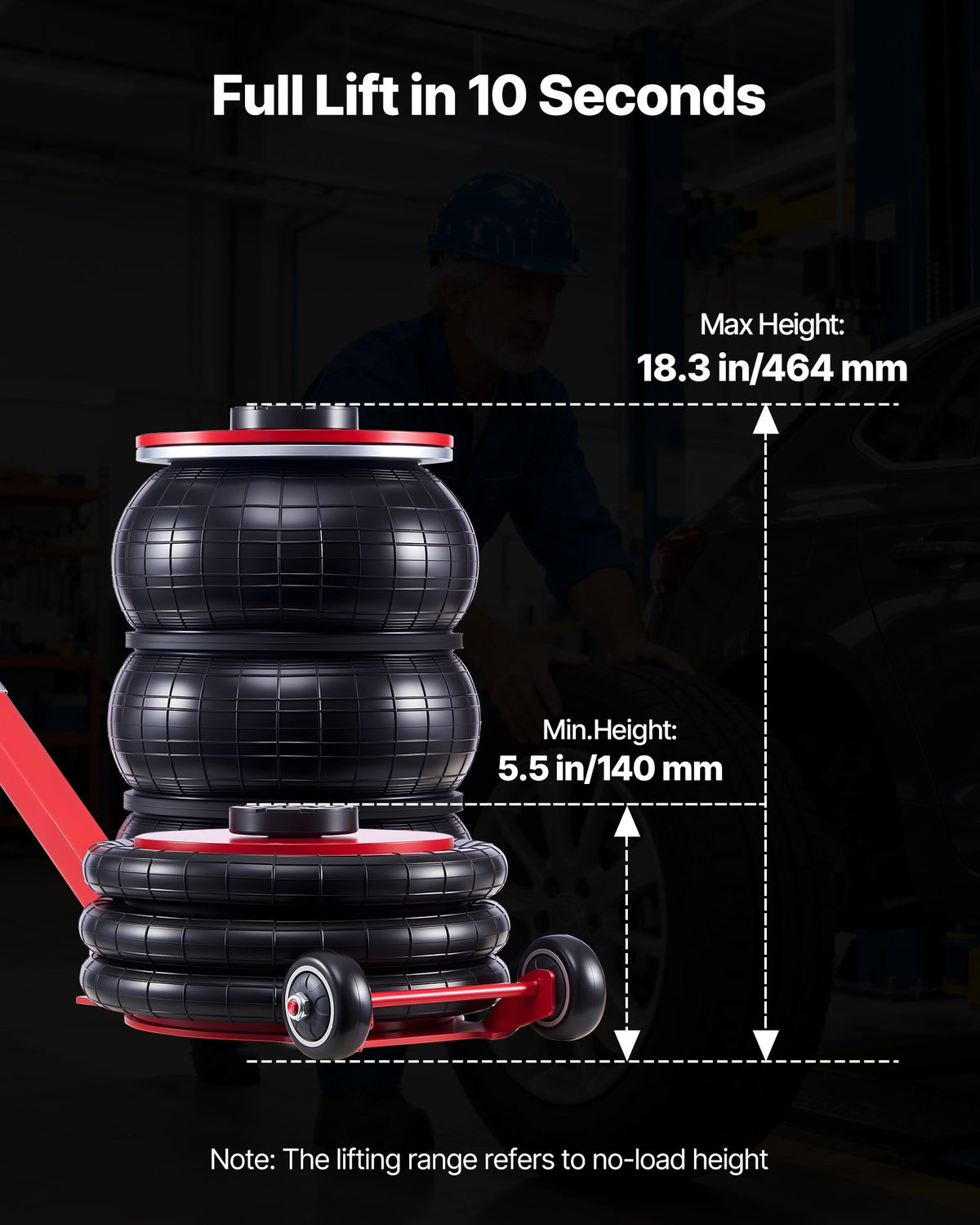VEVOR Air Jacks - Select Your Configuration - QNQJDHSDBS5TC65UZ001V0 - view 2