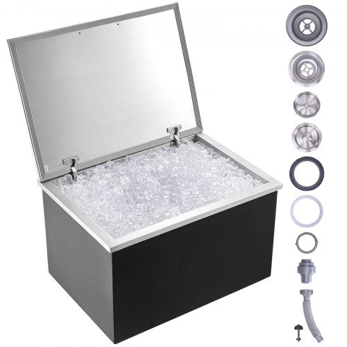 VEVOR Drop in Ice Chest - Select Your Configuration - QRSCBCFG28LXCJKIIV0 - view 1