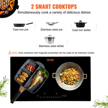 VEVOR Induction Cooktop - Select Your Configuration - QRSDC2241800WZNB3V1 - view 2