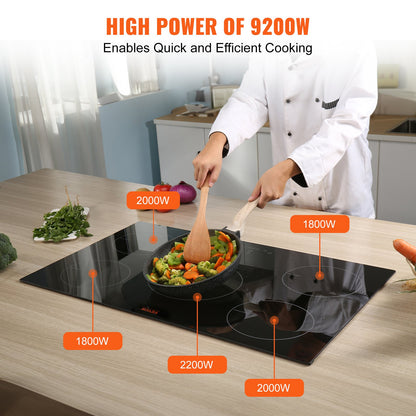 VEVOR Induction Cooktop - Select Your Configuration - QRSDC5309200W1XJTV4 - view 3