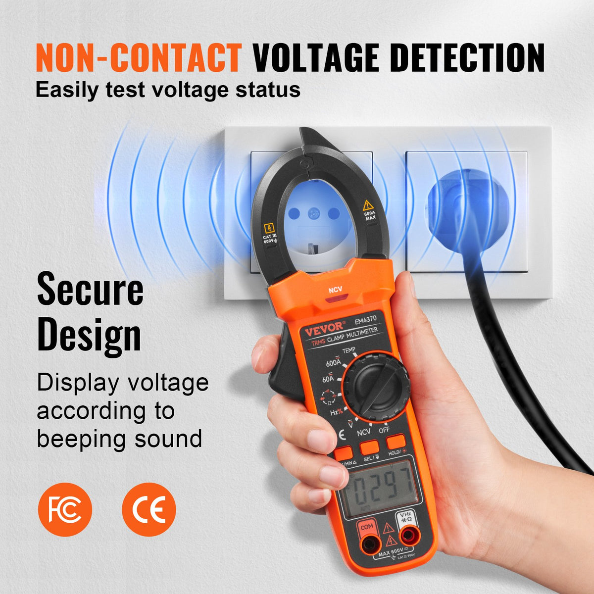 VEVOR Clamp Meters - Select Your Configuration - QXBFZDKCWACDC2IU7V0 - view 3