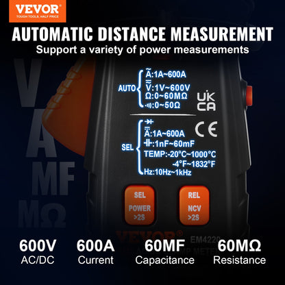 VEVOR Clamp Meters - Select Your Configuration - QXBQZDKCWACDCAVNGV0 - view 2