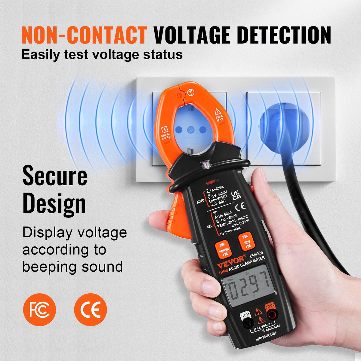 VEVOR Clamp Meters - Select Your Configuration - QXBQZDKCWACDCAVNGV0 - view 3