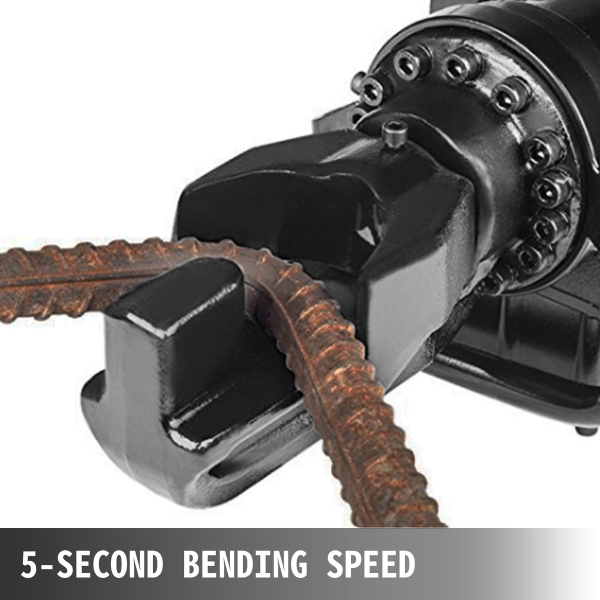 VEVOR Electric Rebar Bender, Hand Held Hydraulic Rebar Bending Machine - vevor-electric-rebar-bender - view 3