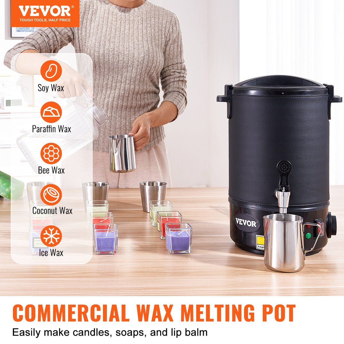VEVOR Wax Melter - Select Your Configuration - RLTYT65L1200WNUZ7V1 - view 2