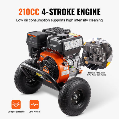 VEVOR Gas Pressure Washers - Select Your Configuration - RYGYQXJLB26GOT22LV0 - view 3
