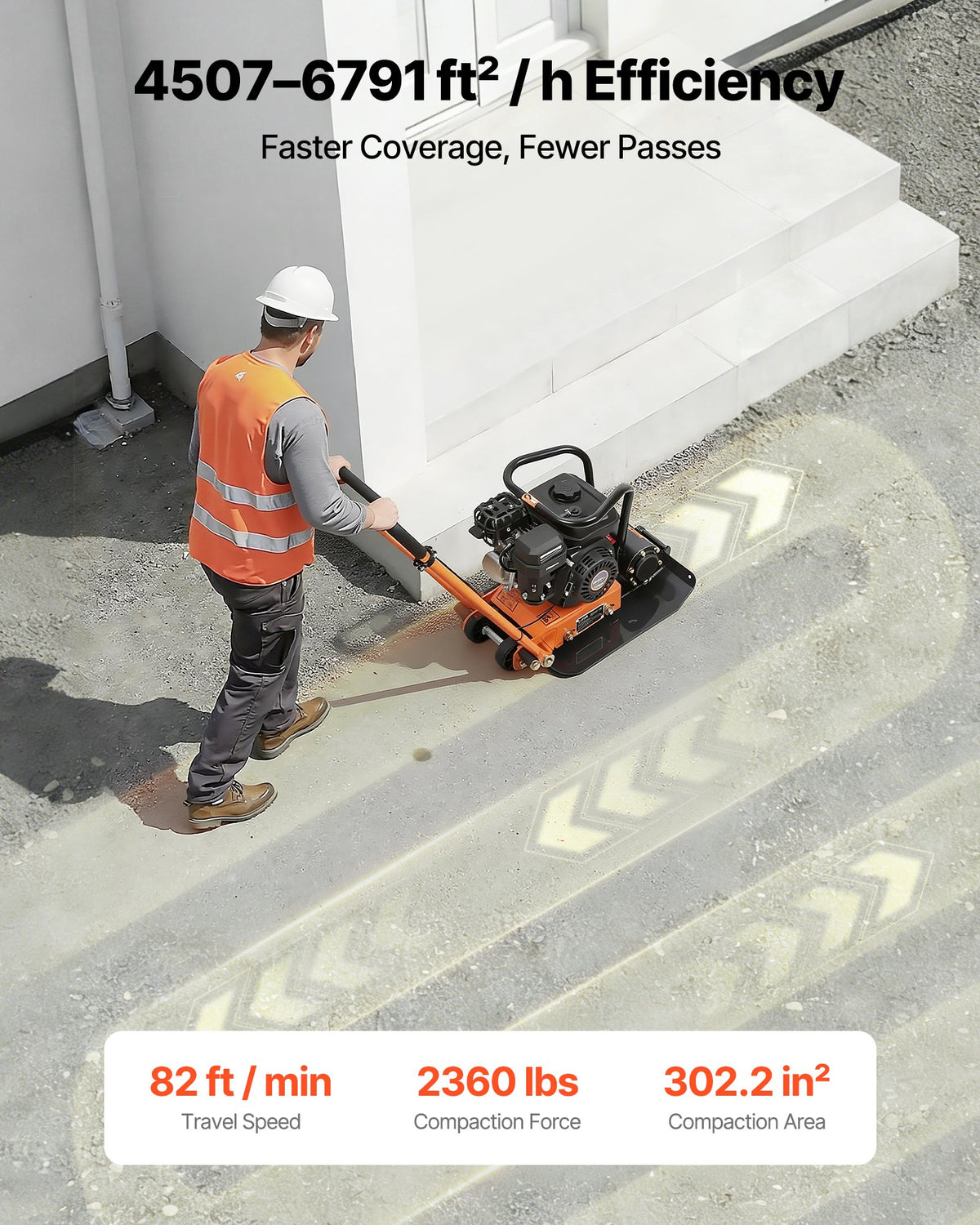 VEVOR Plate Compactor - Select Your Configuration - RYPBYSJWLS65LRN6U001V0 - view 3