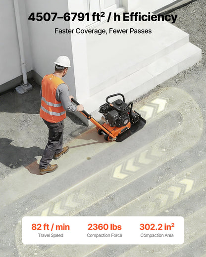 VEVOR Plate Compactor - Select Your Configuration - RYPBYSJWLS65LRN6U001V0 - view 3