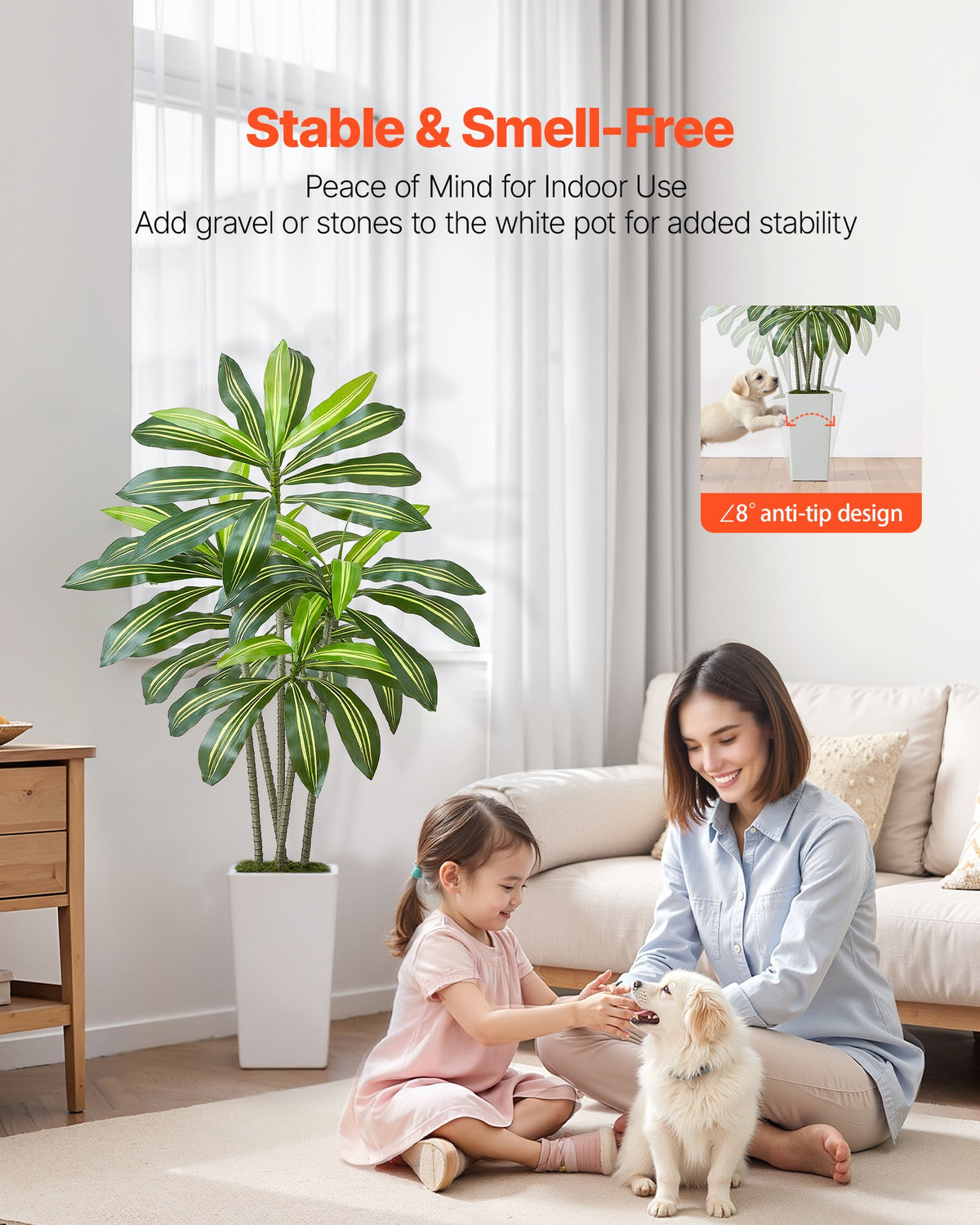 VEVOR Artificial Tropical Plants - Select Your Configuration - RZRDZWLXS5FT31TZT001V0 - view 3