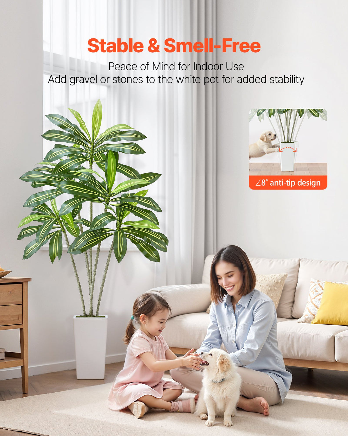 VEVOR Artificial Tropical Plants - Select Your Configuration - RZRDZWLXS6FTQ9E03001V0 - view 3